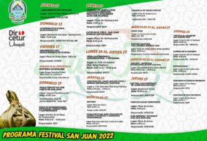 programa de fiesta de san juan, festivadedas en puacallpa, ucayali