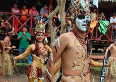 folklore selvático, danza de la ayahuasca