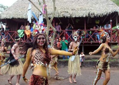 folklore selvático, danza selvatica en ucayali - peru