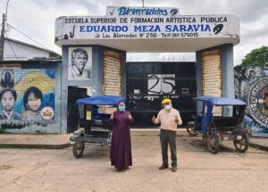 Escuela Superior de Formacion Artistica Eduardo Meza Saravia, atractivo turistico de la amazonia peruana - pucallpa
