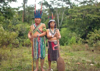 comunidad nativa pinkiniki, selva amazonica de peru