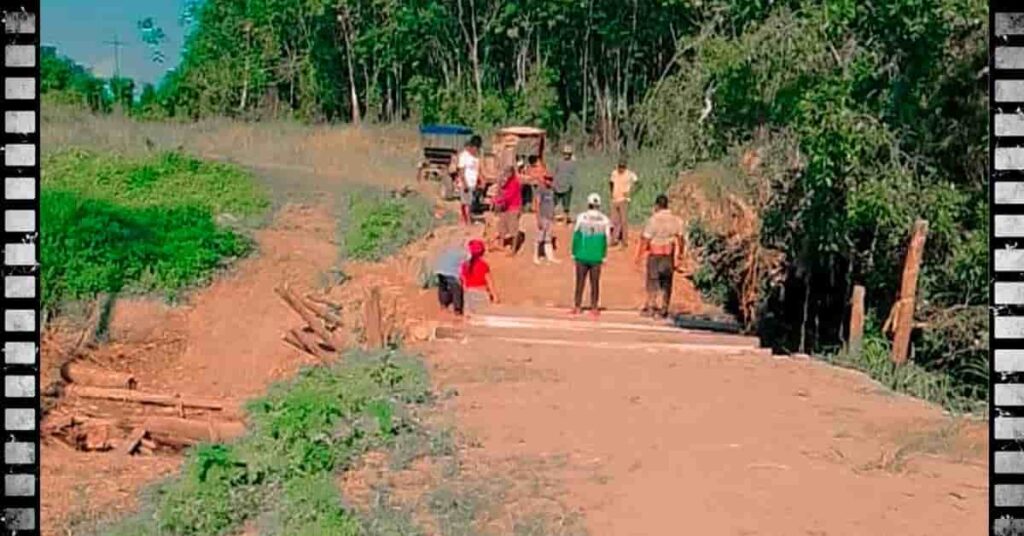 Terminacion de arreglo del puente de Siquihual en Manantay