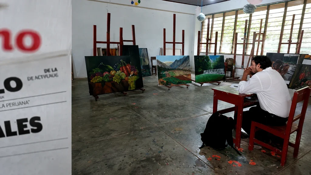 Nueva universidad Eduardo Meza Saravia, arte y pintura